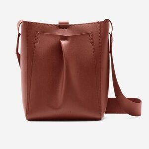 Everlane leather studio bag made in Italy Brown